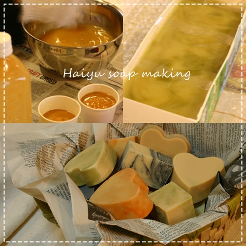 石けん講座各種 Soapmaking Classes