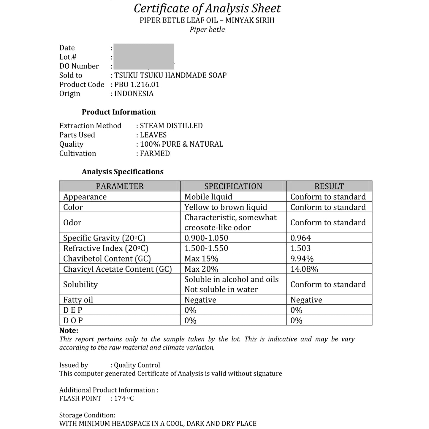 精油 ベテル・ペッパー Betel pepper/エッセンシャルオイル 5ml/インドネシアの希少な精油