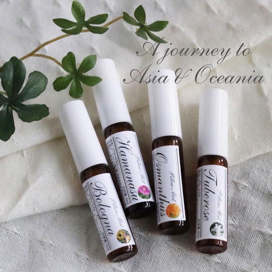 アジア・オセアニア紀行ピローミスト4本セット