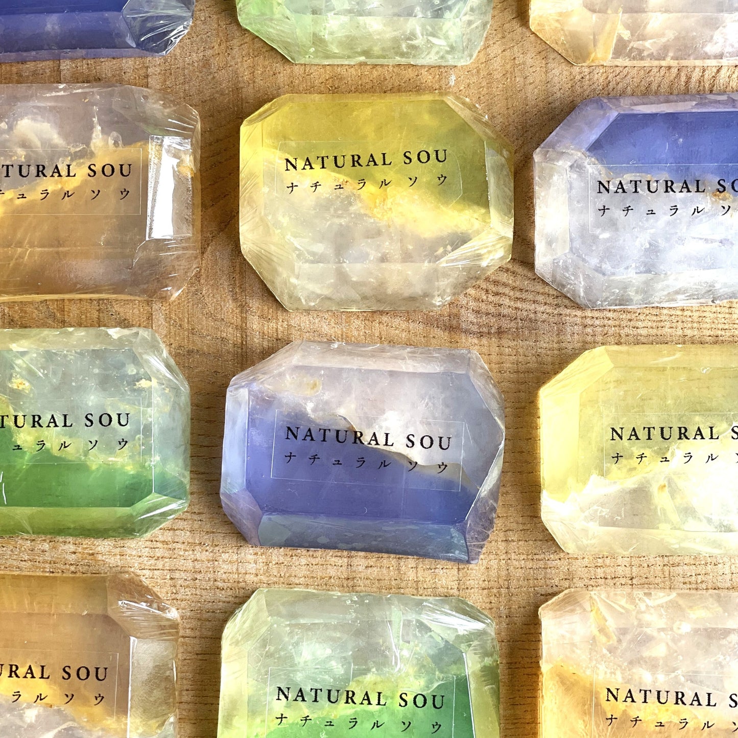 宝石石鹸プレート