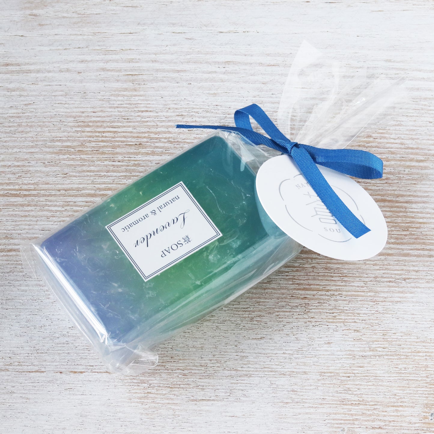 蒼SOAP(化粧石鹸)ラベンダー、ゼラニウム、オレンジの3種類