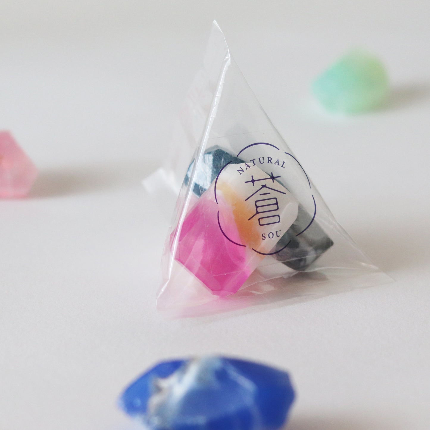 宝石風ソープ（テトラパック）